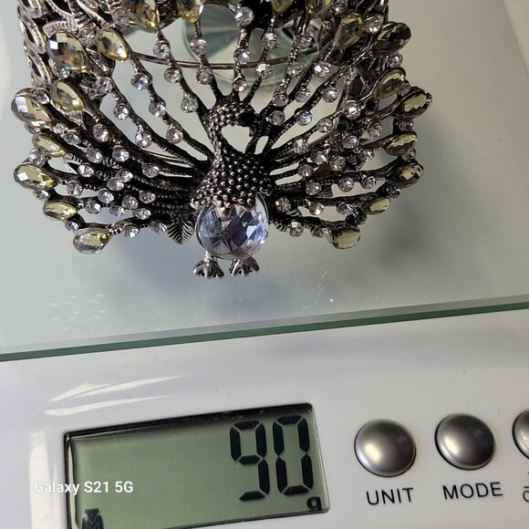 Peacock Cuff Bracelet - Picture 15 of 15